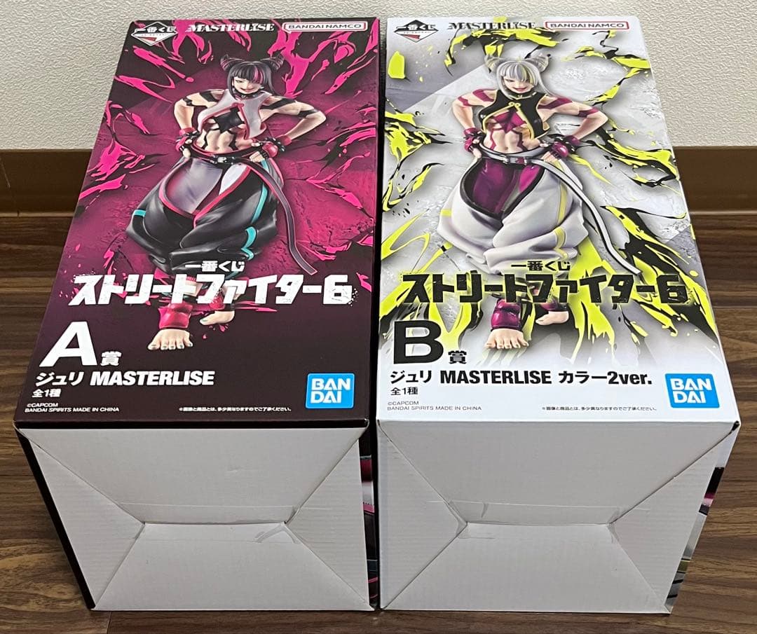 一番くじ　ストリートファイター6 ジュリ A賞　ジュリB賞 カラー2ver