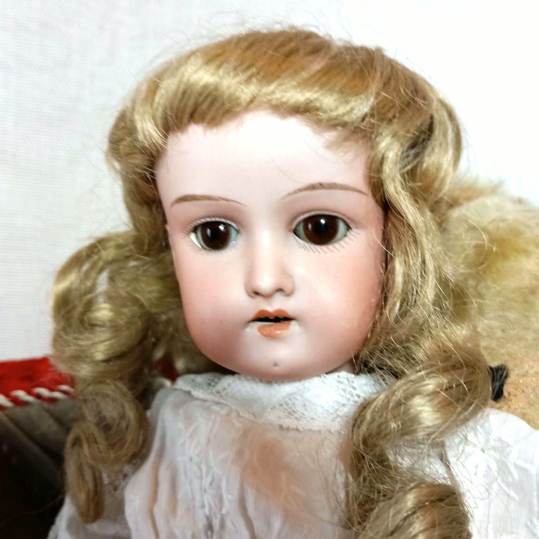 A7⭐アンティークビスクドール　A.マルセル　やさしいあの子　フロラドラ⭐