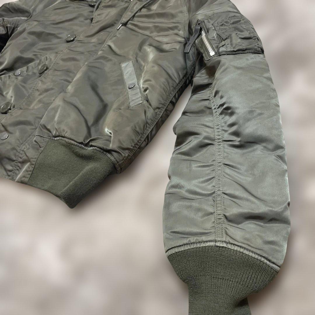 u*4様 ALPHA INDUSTRIES N2-Bフライジャケット 短丈 サイ