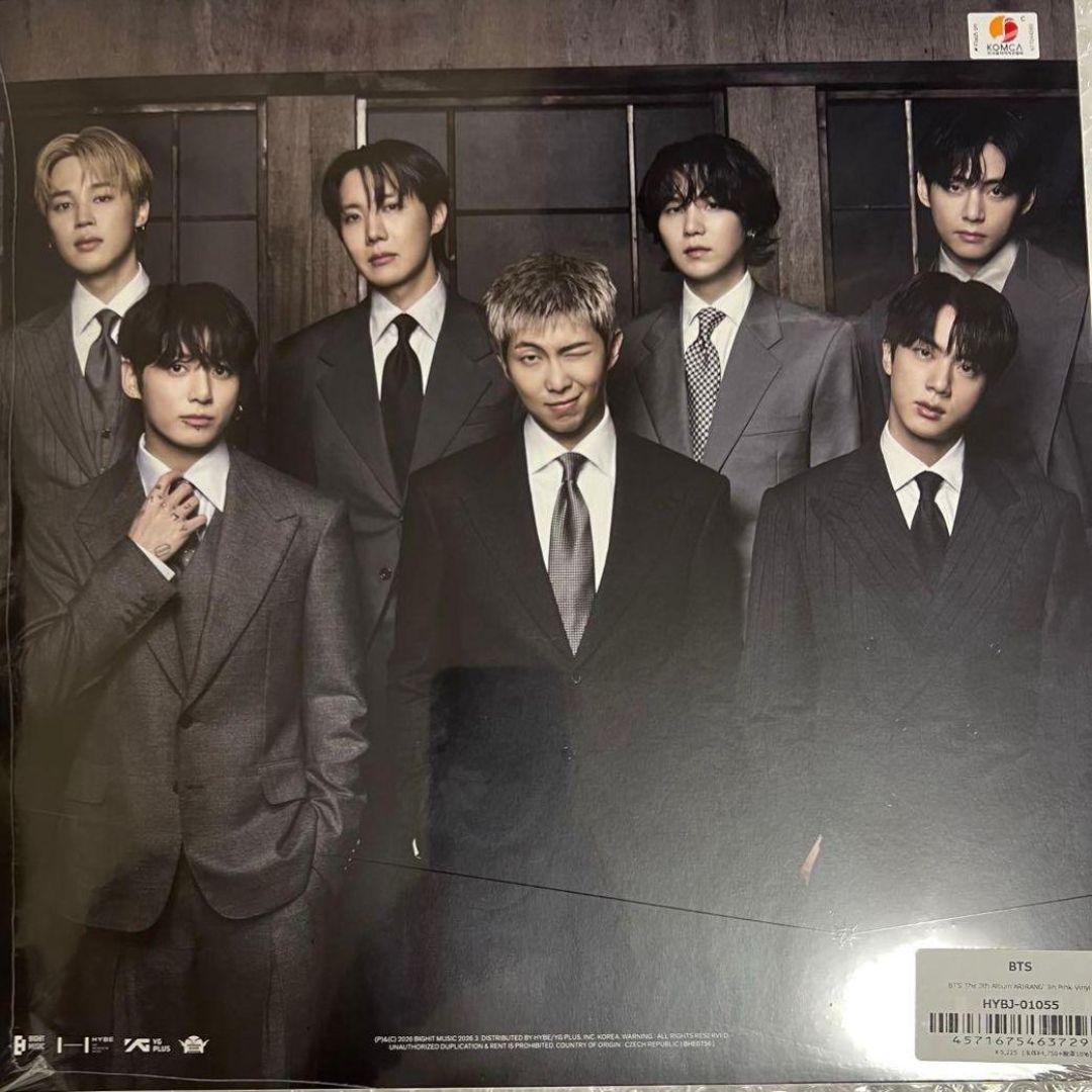 『BTS ARIRANG』Standard Vinyl LP ジン