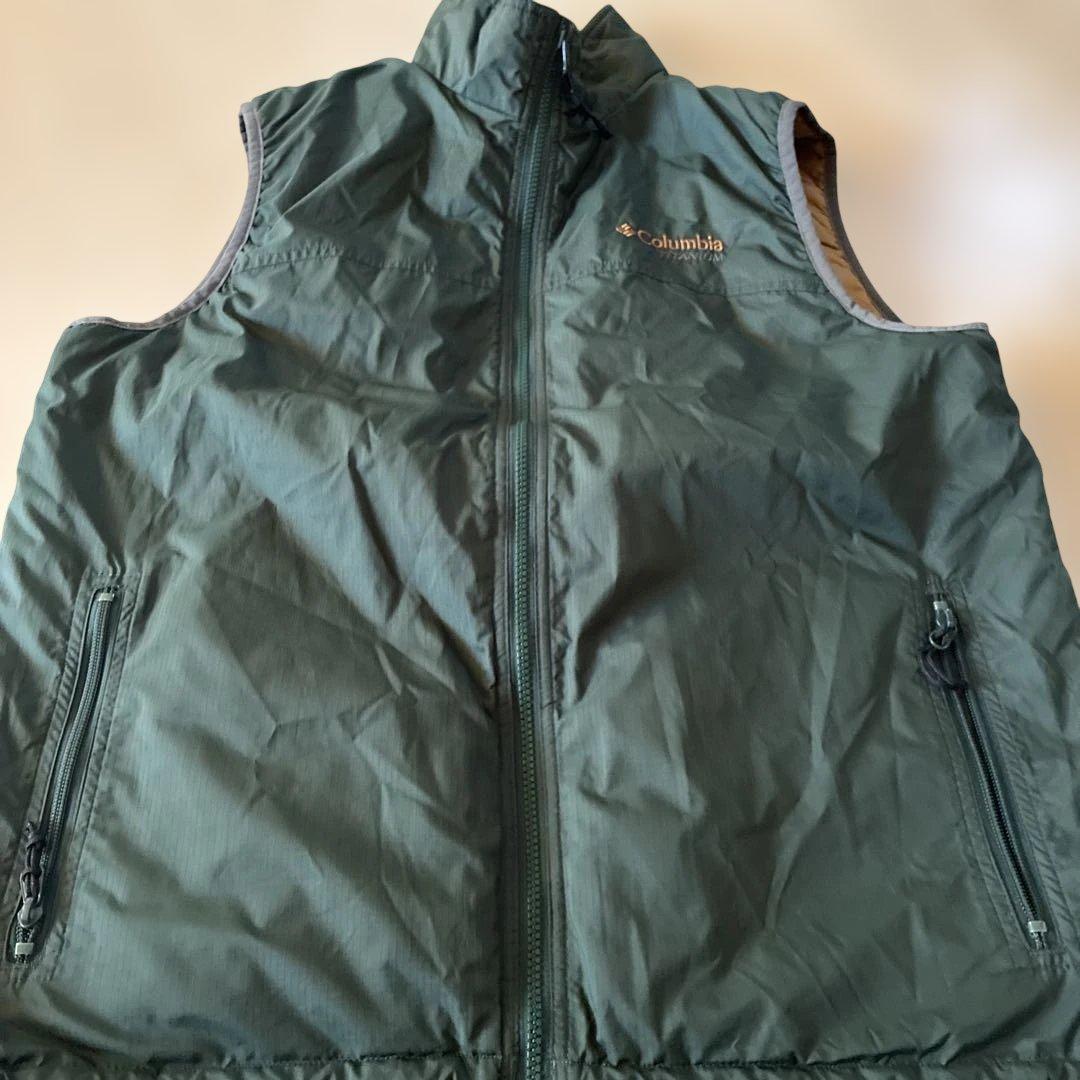 Columbia Titanium リバーシブルベスト　　サイズL