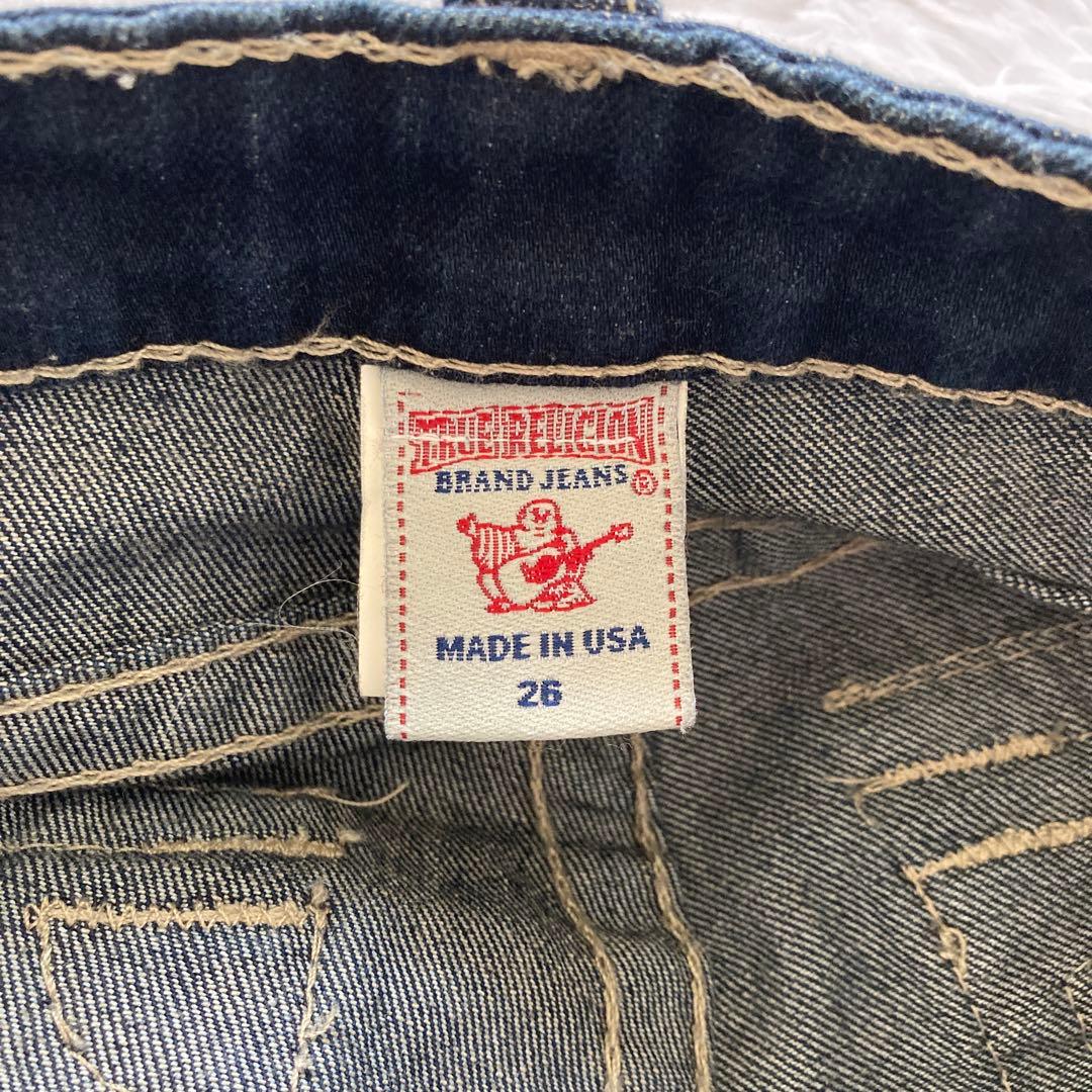 TRUE RELIGION JOEY ブーツカットデニム26 USA y2k