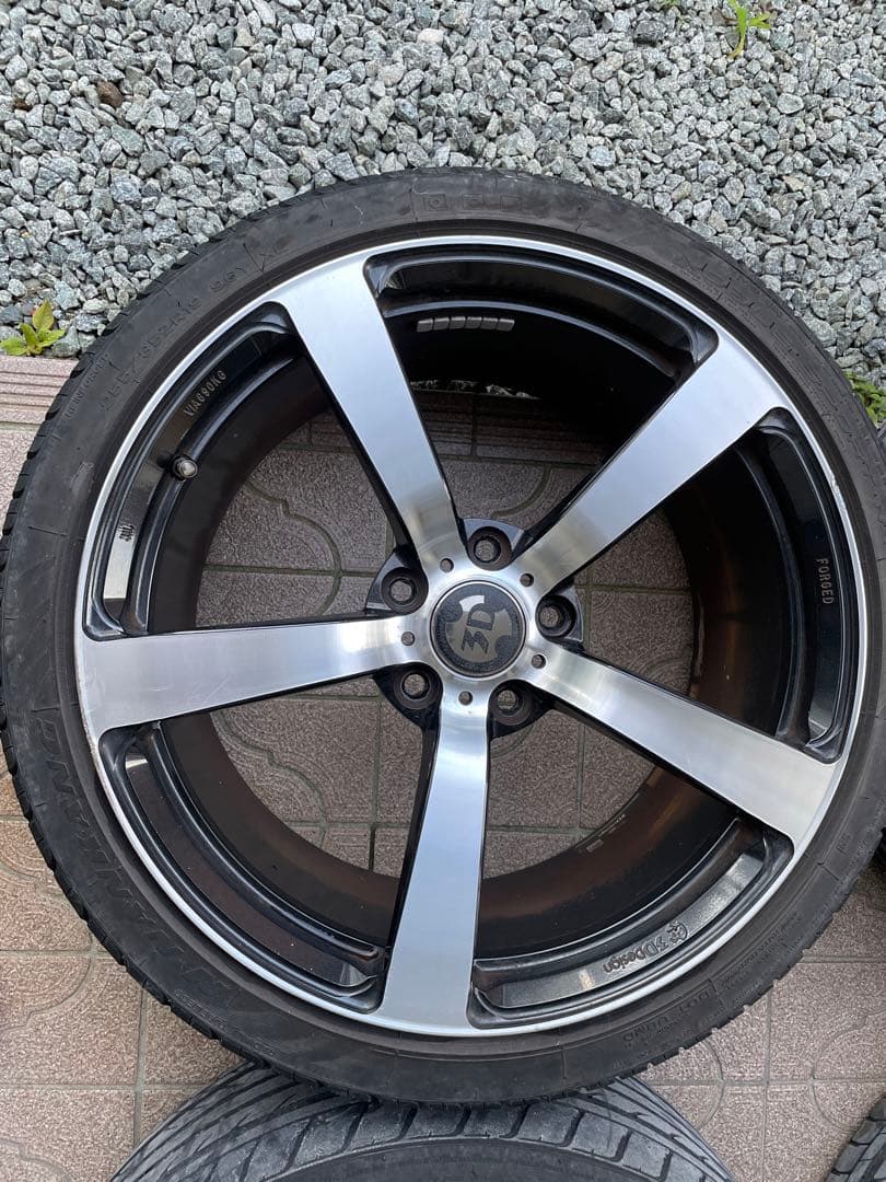 3d' Design TYPE3 FORGED 19インチ4本、BMWF30に