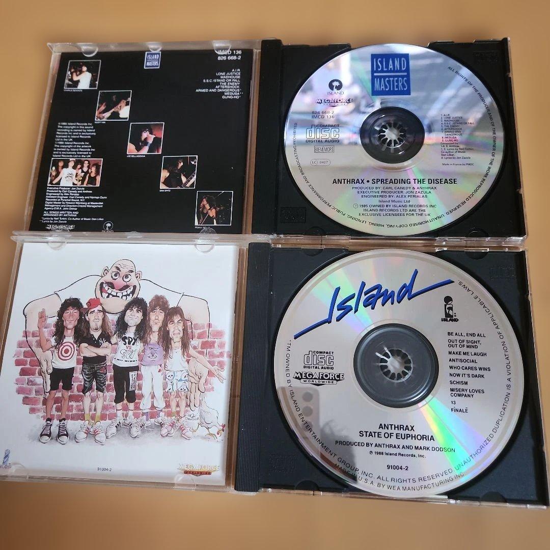 アンソラックス CD まとめ 売り❗