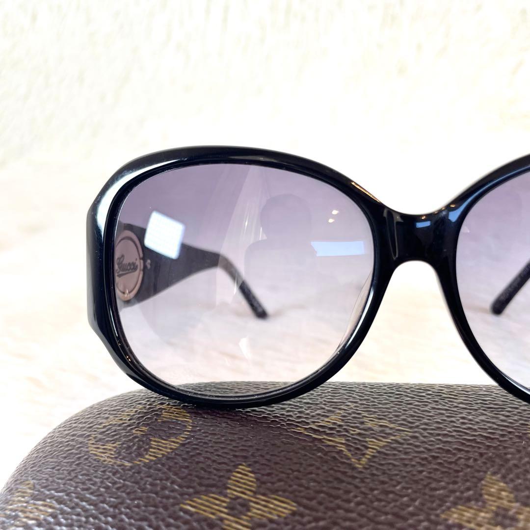 美品　GUCCI　グッチ　サングラス　GG3104　ブラックレンズ・フレーム