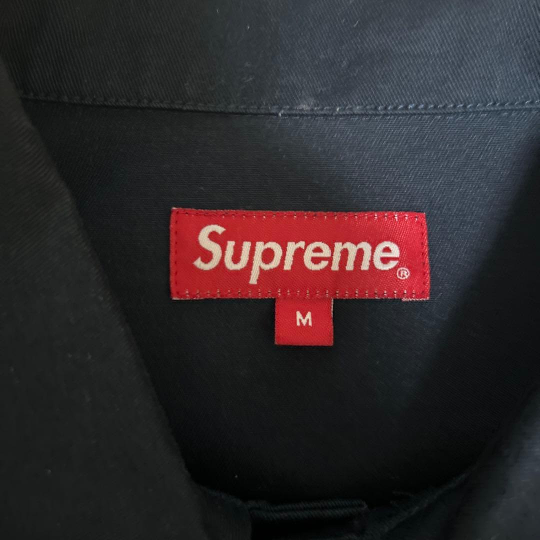 ジャケット・アウター supreme snap front shop jacket M