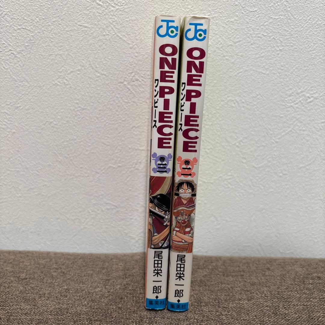 ONE PIECE ワンピース　初版2巻 & 3巻 セット