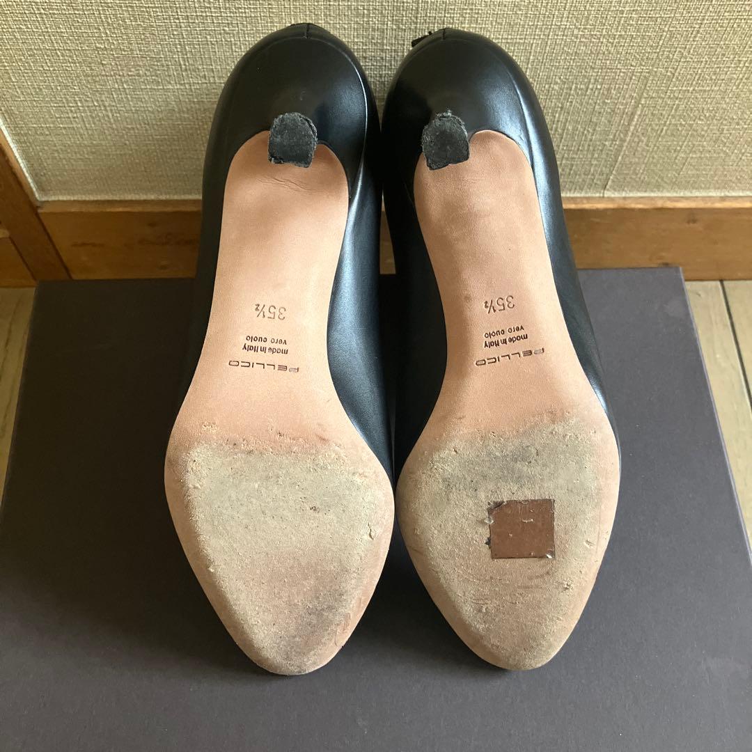 【一度だけ使用】PELLICO ショートブーツ TAXI 80 TR 35.5黒
