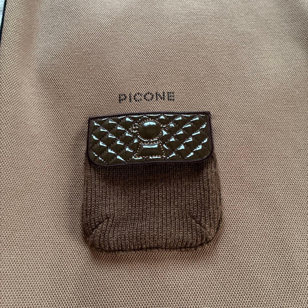 PICONE ノースリーブワンピース ブラウン