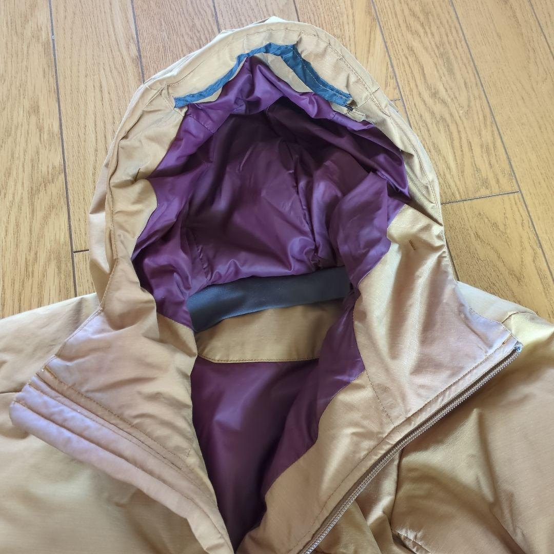 Arc'teryx ダウン、ロングコート フード付き