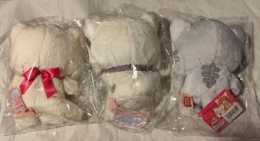 コリラックマ　ぬいぐるみセット　猫