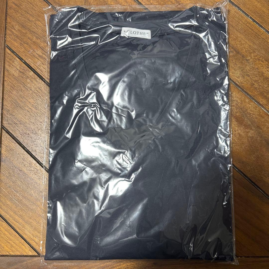 クロスクローゼット スビンプラチナム Vネック　Tシャツ ネイビー 3 干場