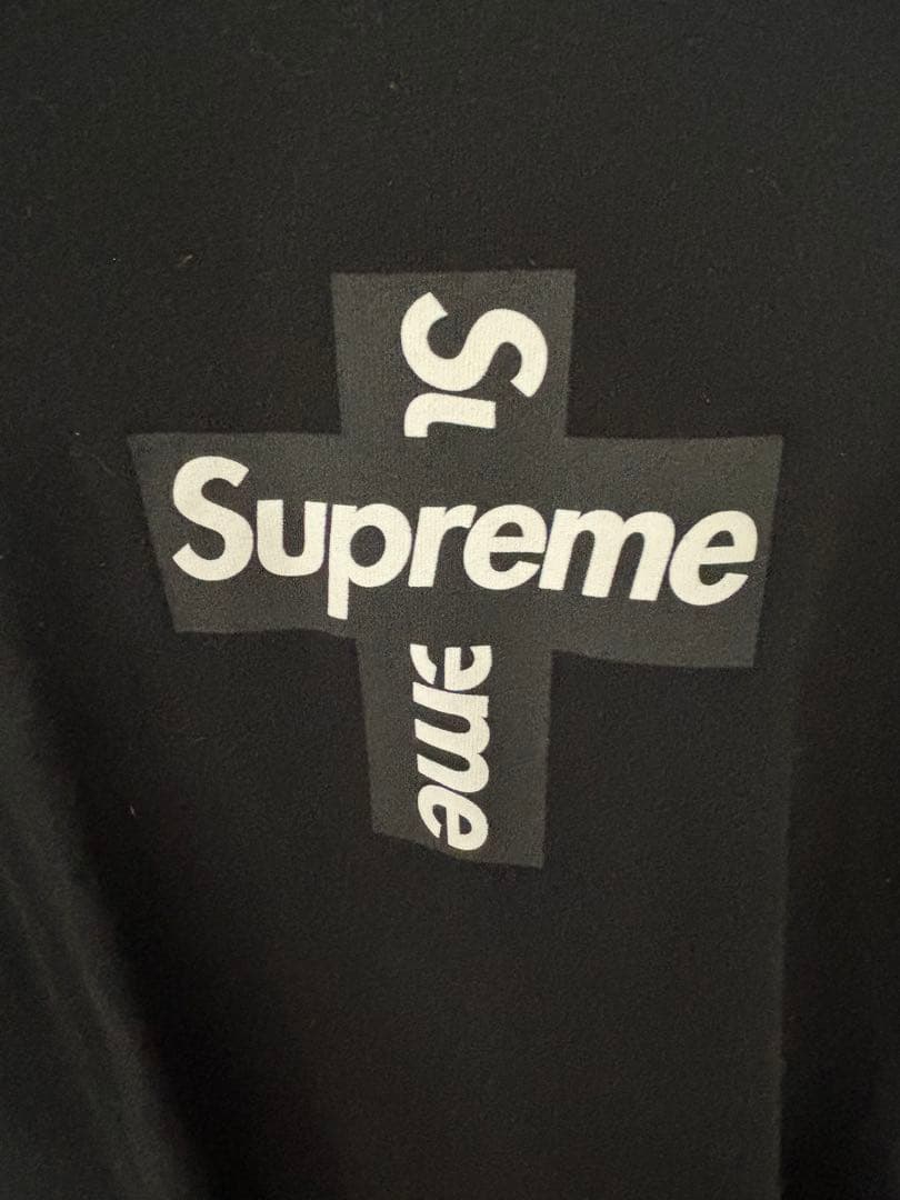 【最終値下げ】Supreme Cross Box Logo Tee ブラック