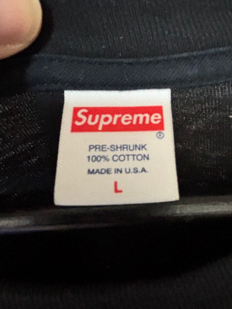 【最終値下げ】Supreme Cross Box Logo Tee ブラック