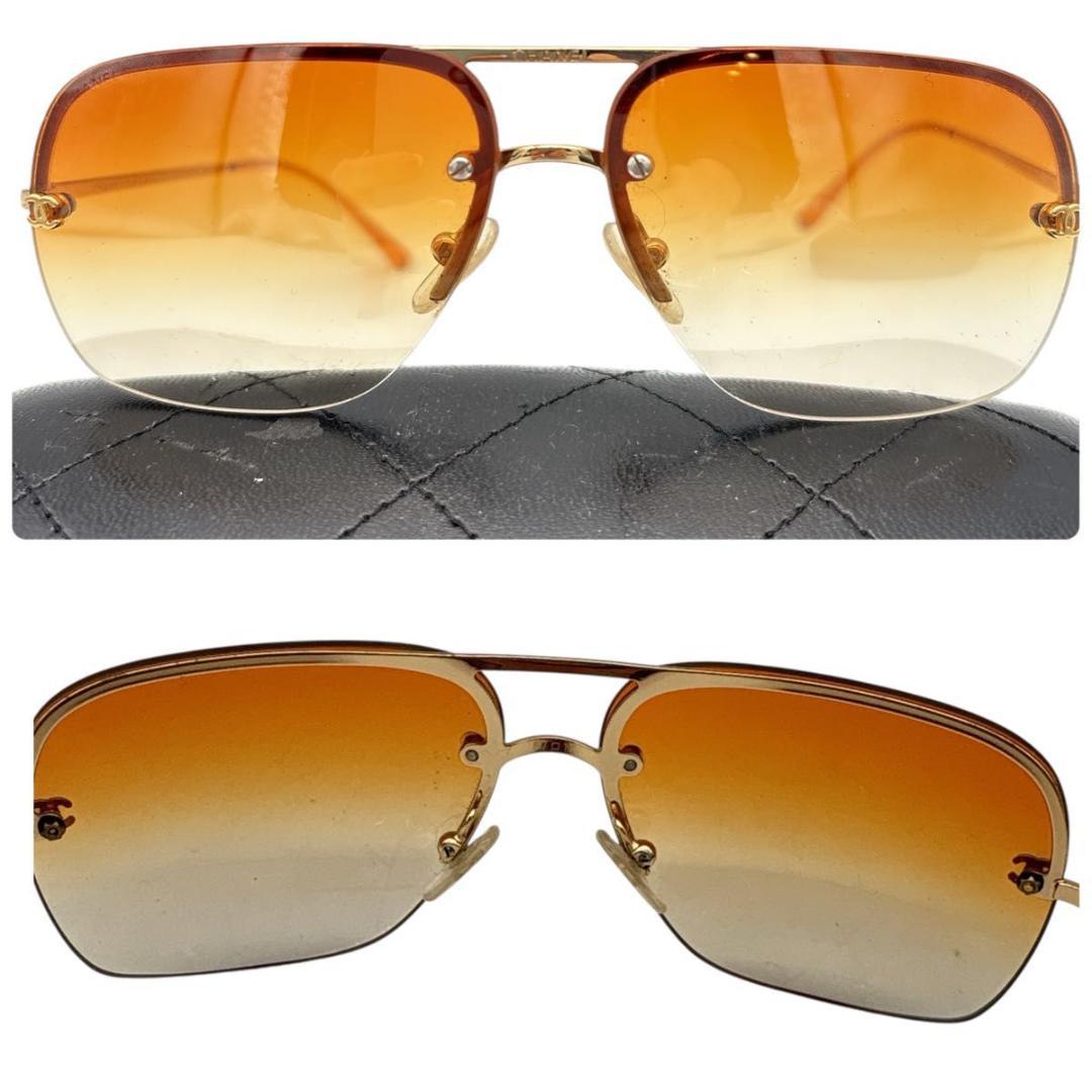 小物 CHANEL sunglasses archive rimless 00 90