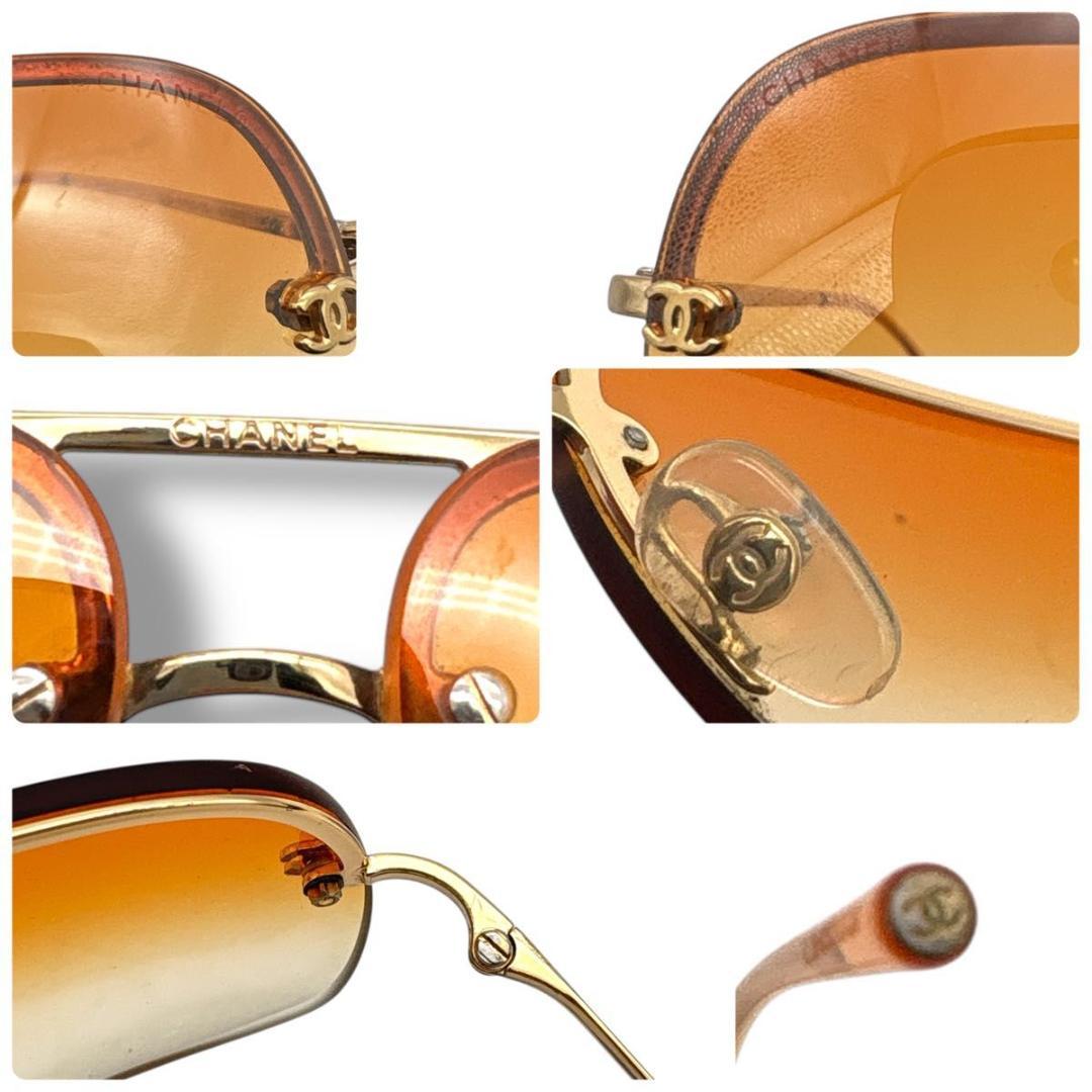 小物 CHANEL sunglasses archive rimless 00 90