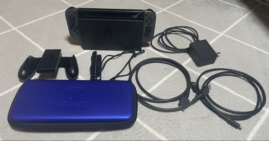 Nintendo Switch グレー 本体　外箱なし