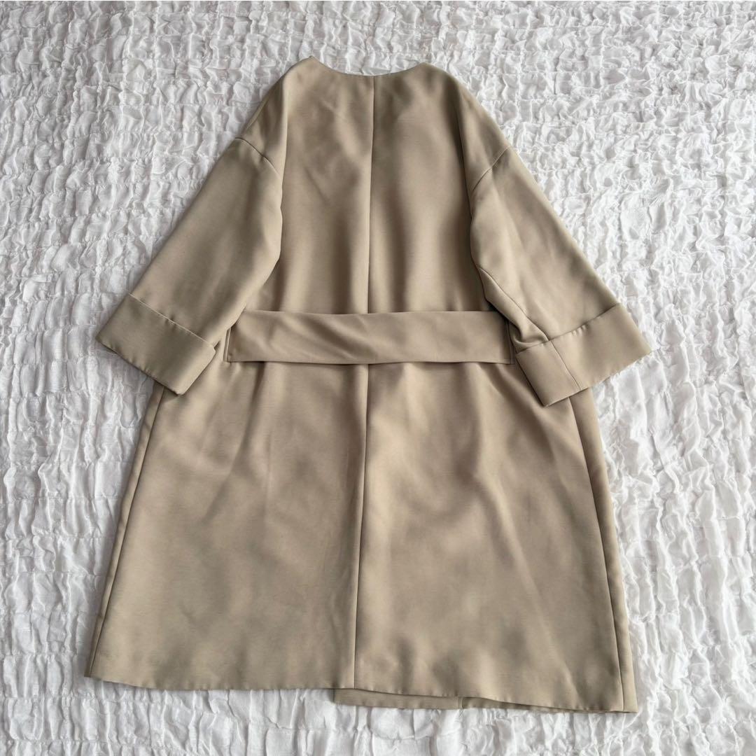 【美品】 ノーブル トリプルクロスガウンコート 近年モデル スプリングコート