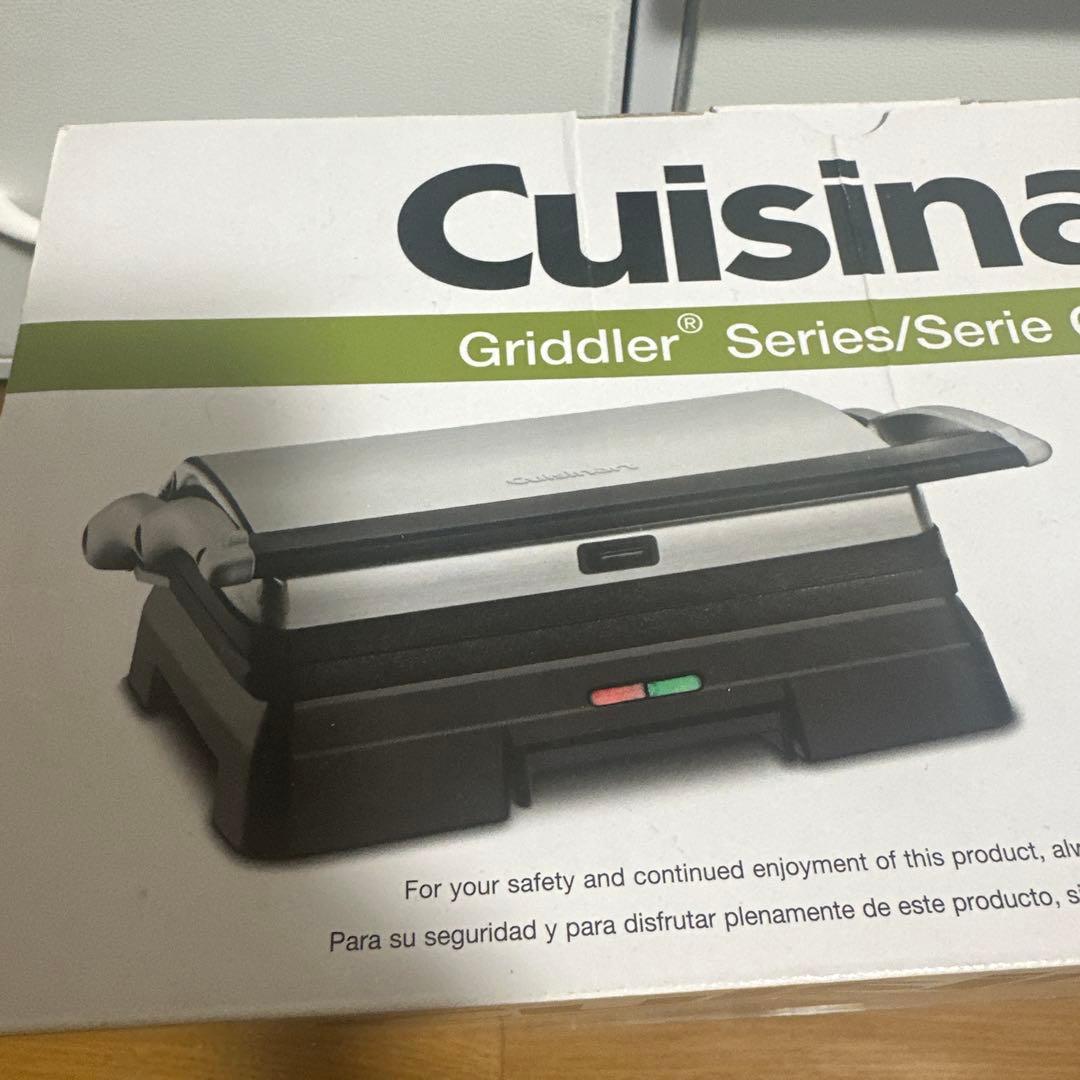 キッチン家電 CuisinartGriddlerSeriesGrill&PaniniPress