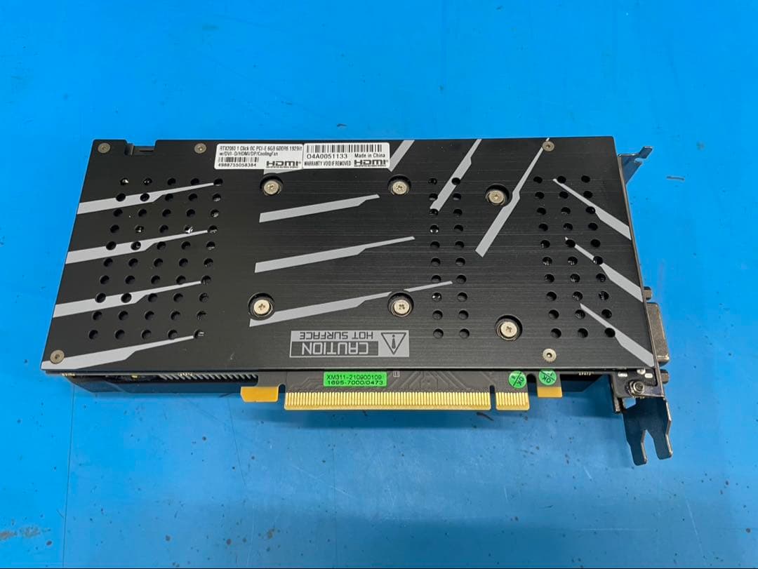 グラフィックボード・グラボ・ビデオカード NVIDIA GeForce RTX 2060 OC GALAKURO RTX