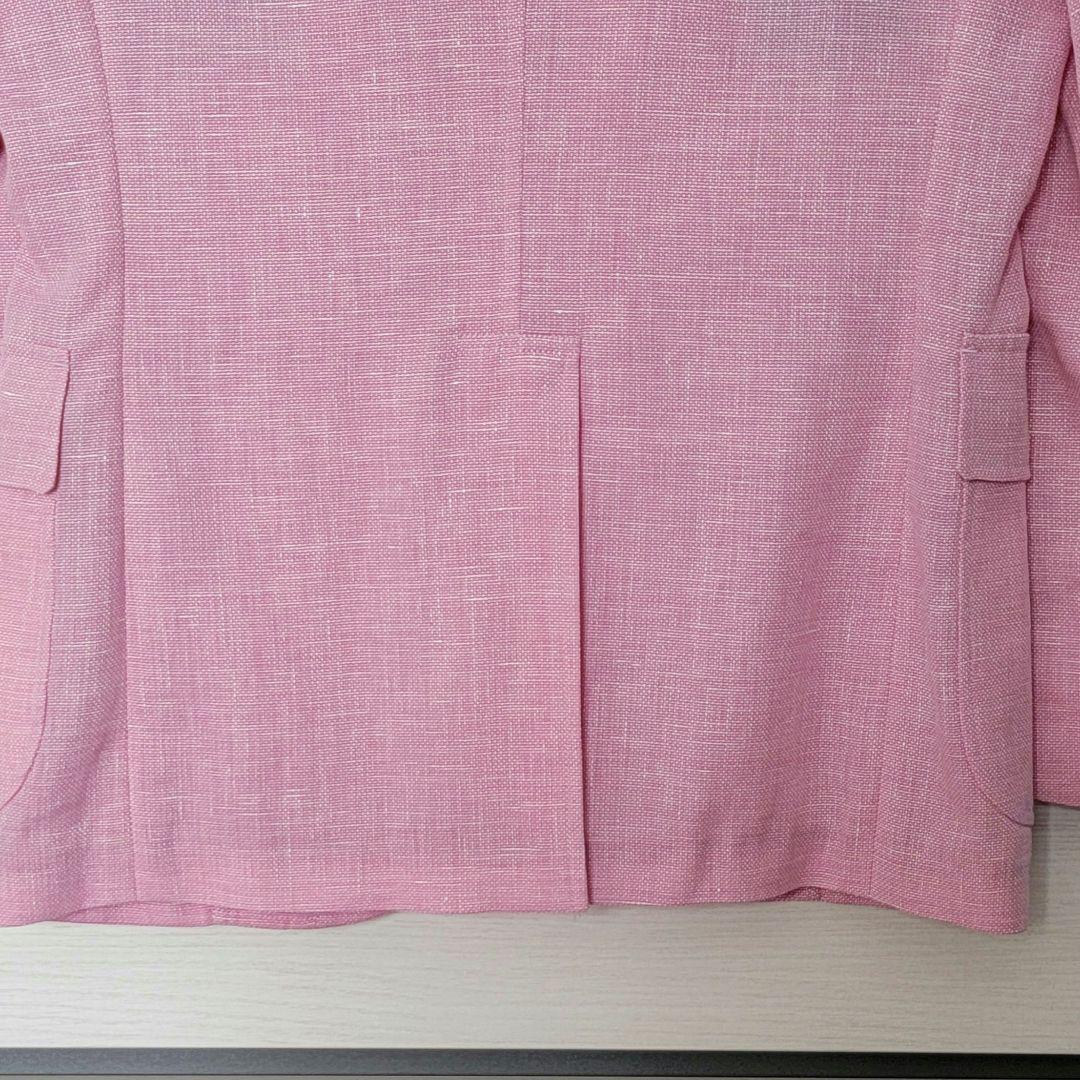 j.press　オンワード樫山　メンズジャケット M　美品　毛・麻　ピンク
