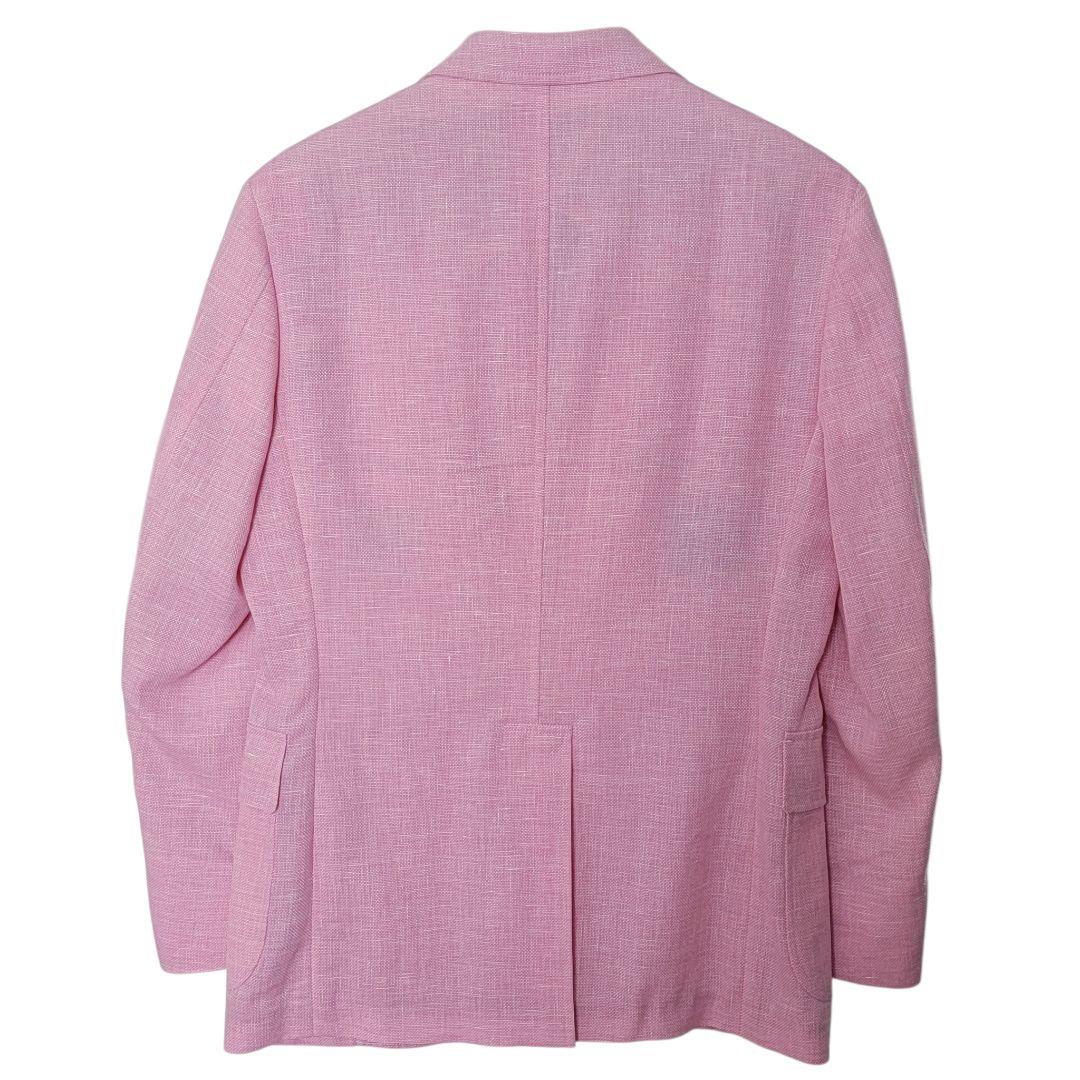 j.press　オンワード樫山　メンズジャケット M　美品　毛・麻　ピンク