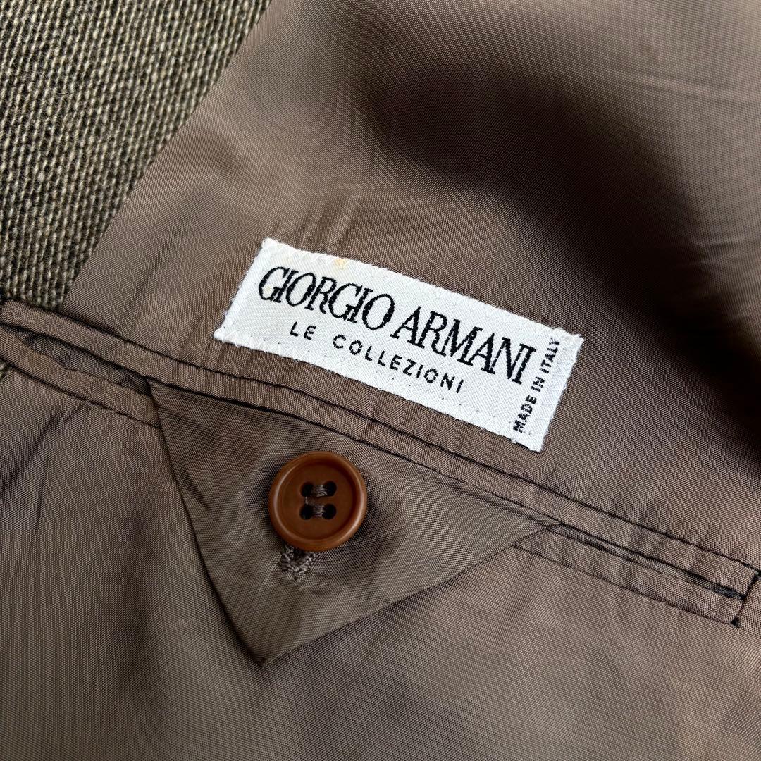 80s〜90s Giorgio Armani テーラードジャケット ブラウン