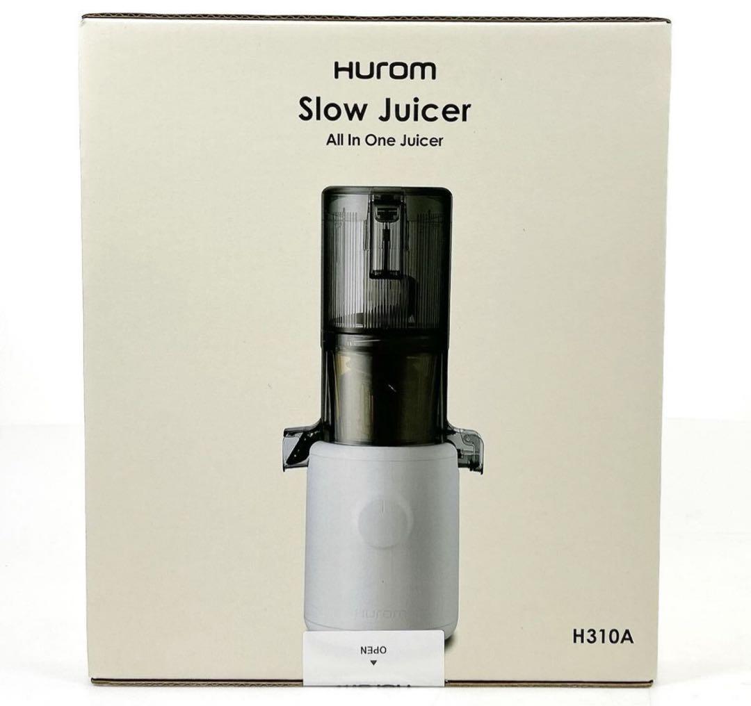 HUROM ヒューロム ミキサー スロージューサ H310A ベージュ 美品