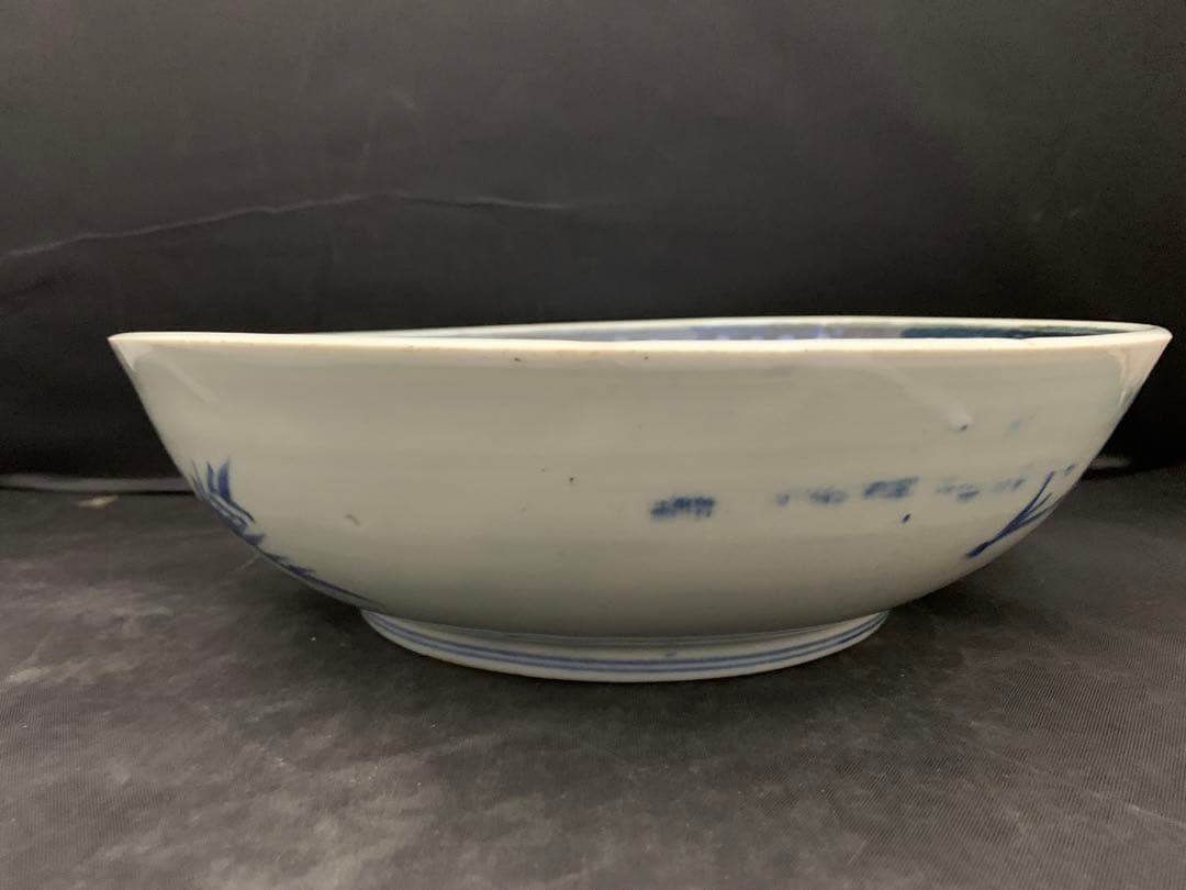 古伊万里　昇鯉図　大鉢　大皿　深鉢　時代物　器