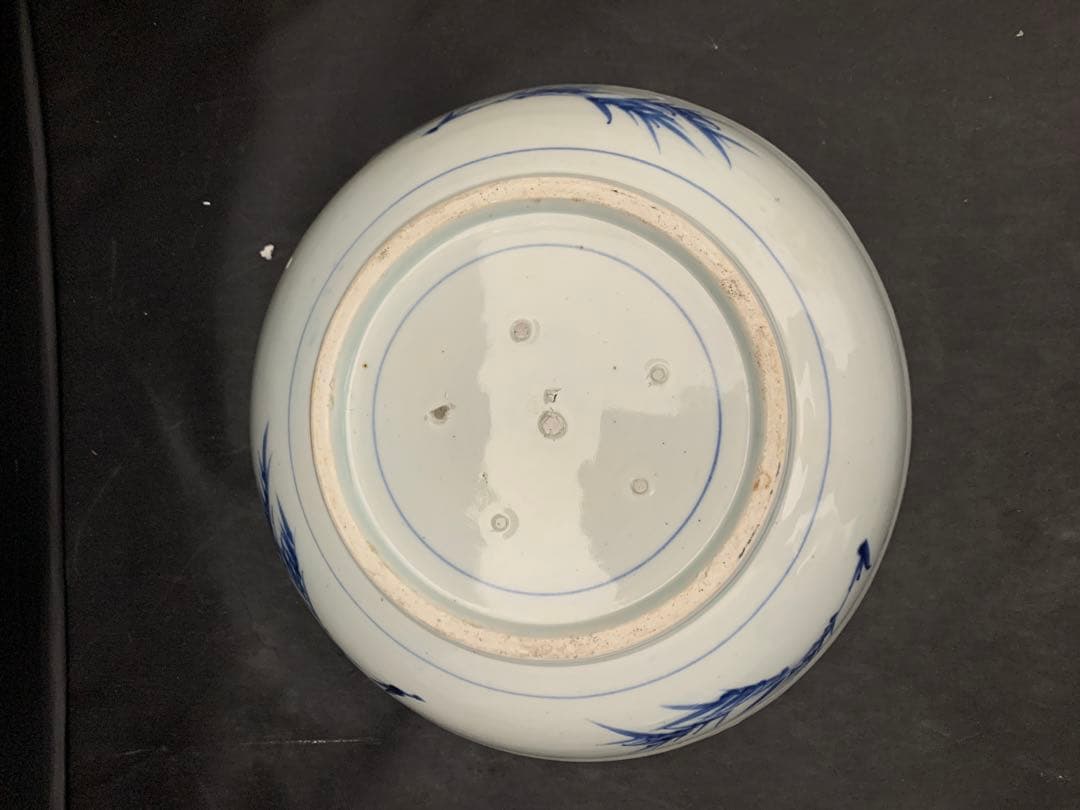 古伊万里　昇鯉図　大鉢　大皿　深鉢　時代物　器
