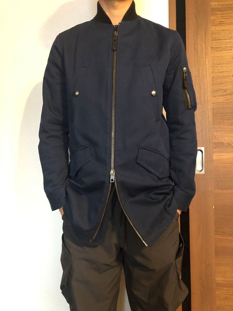 K*a様 ディーゼル　ミリタリーMA1ジャケット　サイズ46 M.L 美品　定価
