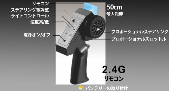 トヨタ 大型 ラジコン 36CM 子供向け ラジコンカー トラック オフロード