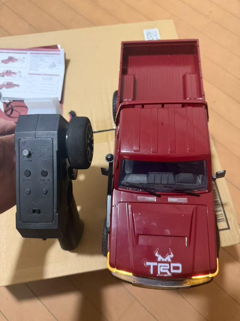 トヨタ 大型 ラジコン 36CM 子供向け ラジコンカー トラック オフロード