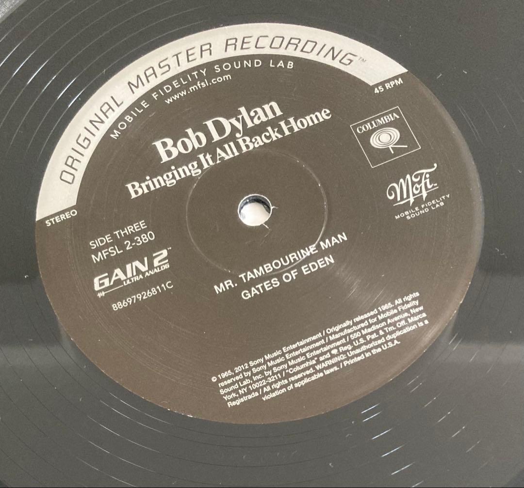 ■最高音質45回転2LPアナログ盤■BOB DYLAN / ボブディラン■Bri
