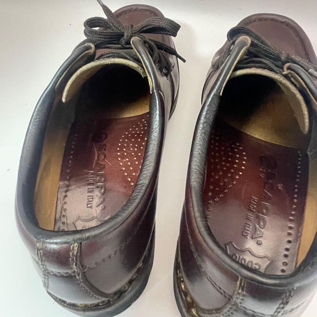 【レア】scarpa ガルミッシュ チロリアンシューズビブラムソール イタリア製