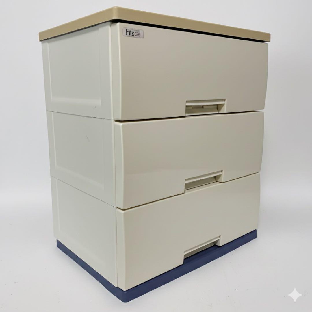 ✨【天馬 Fits】フィッツプラス 3段 F5503 メープル 木製天板チェスト