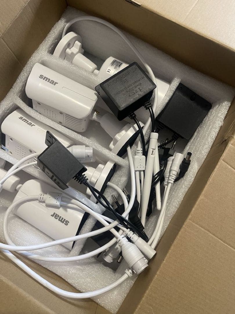 元金額36000の6カメラ WiFi防犯カメラシステム