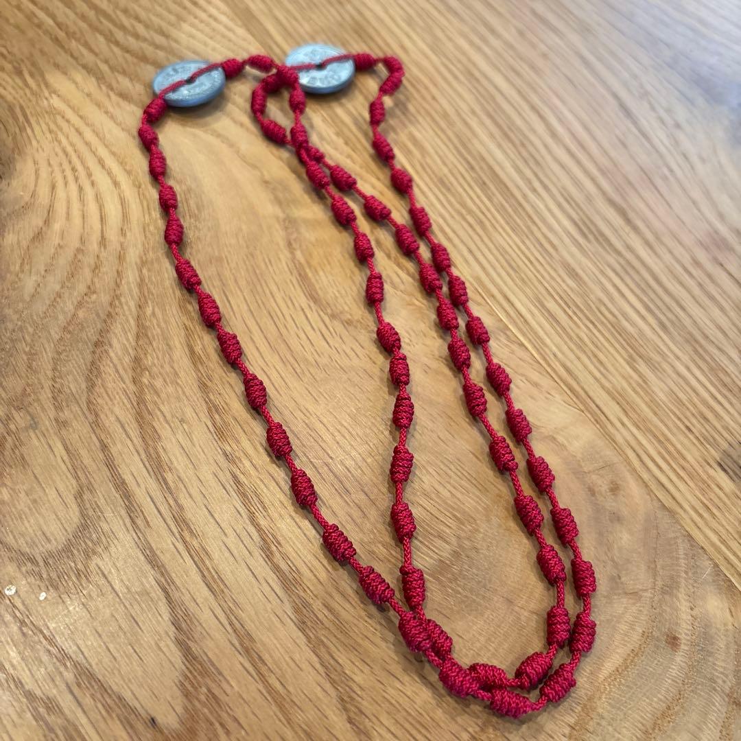 美品NEIGHBORHOOD CORD COIN NECKLACE 