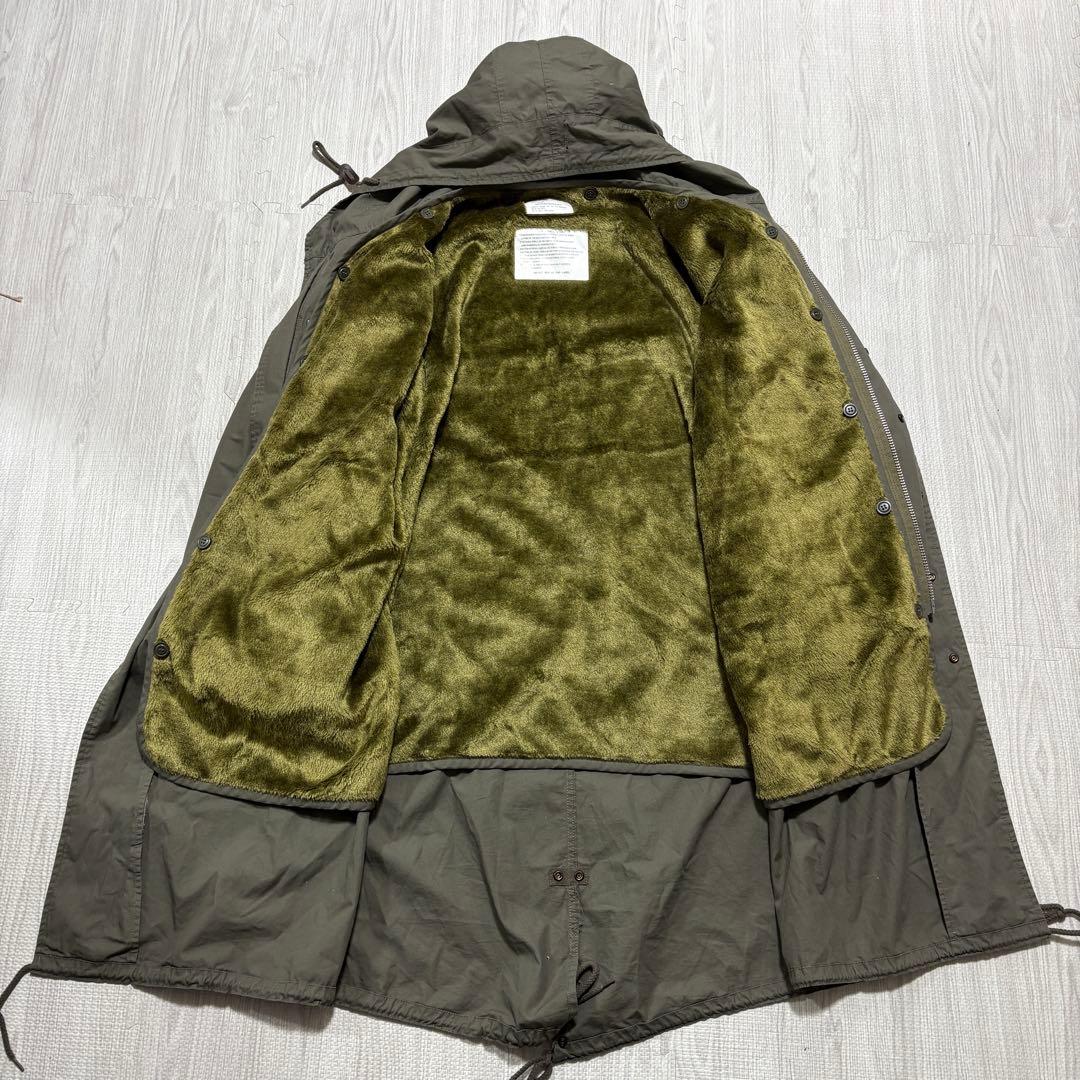 HOUSTON ヒューストン Mサイズ モッズコートカーキ M51 ライナー付