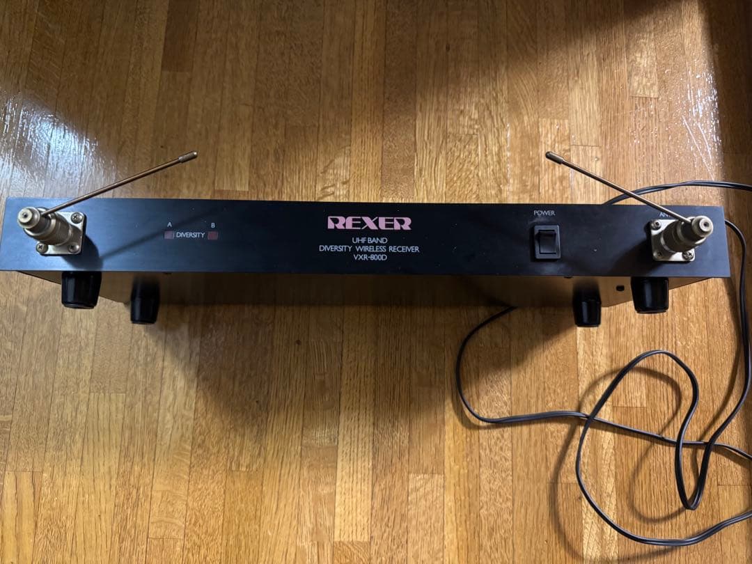 REXER レクサー ワイヤレスシステム VXR-800D & VX-801