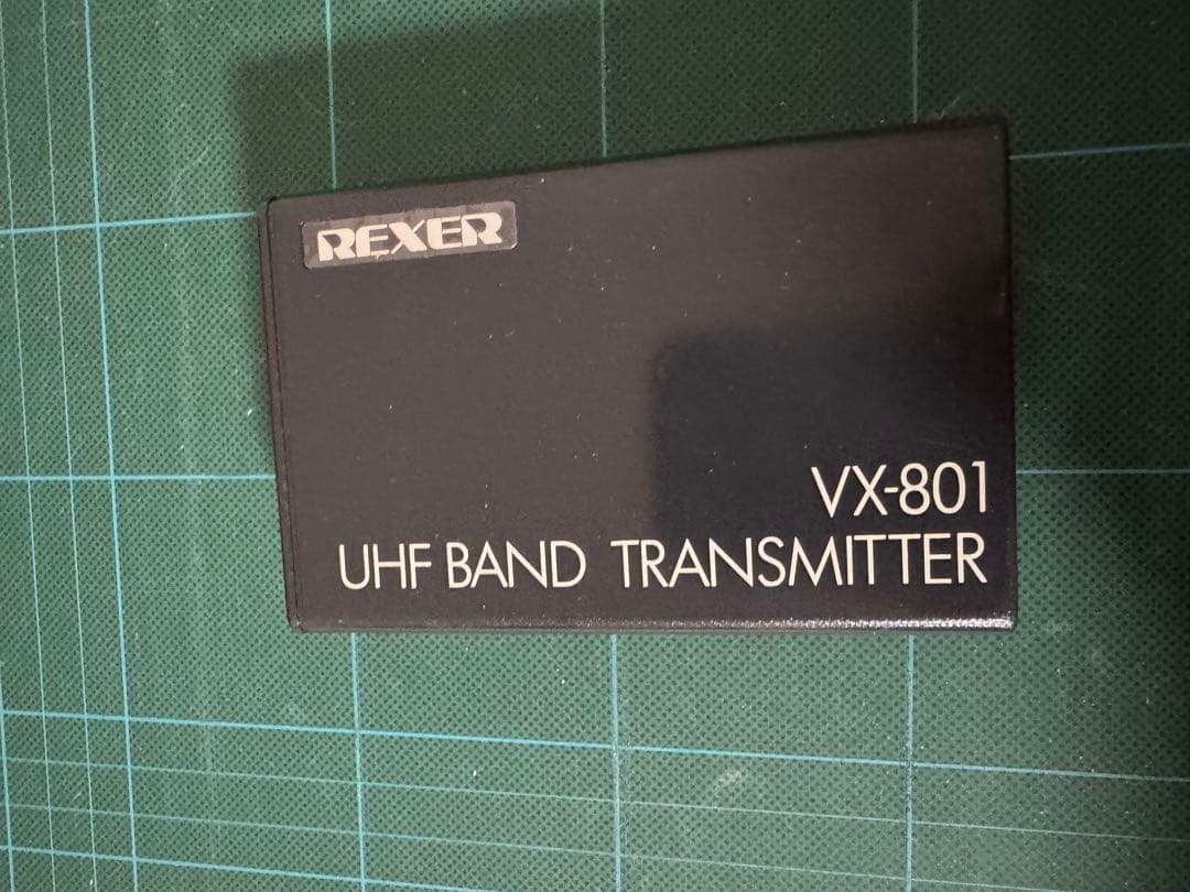 REXER レクサー ワイヤレスシステム VXR-800D & VX-801