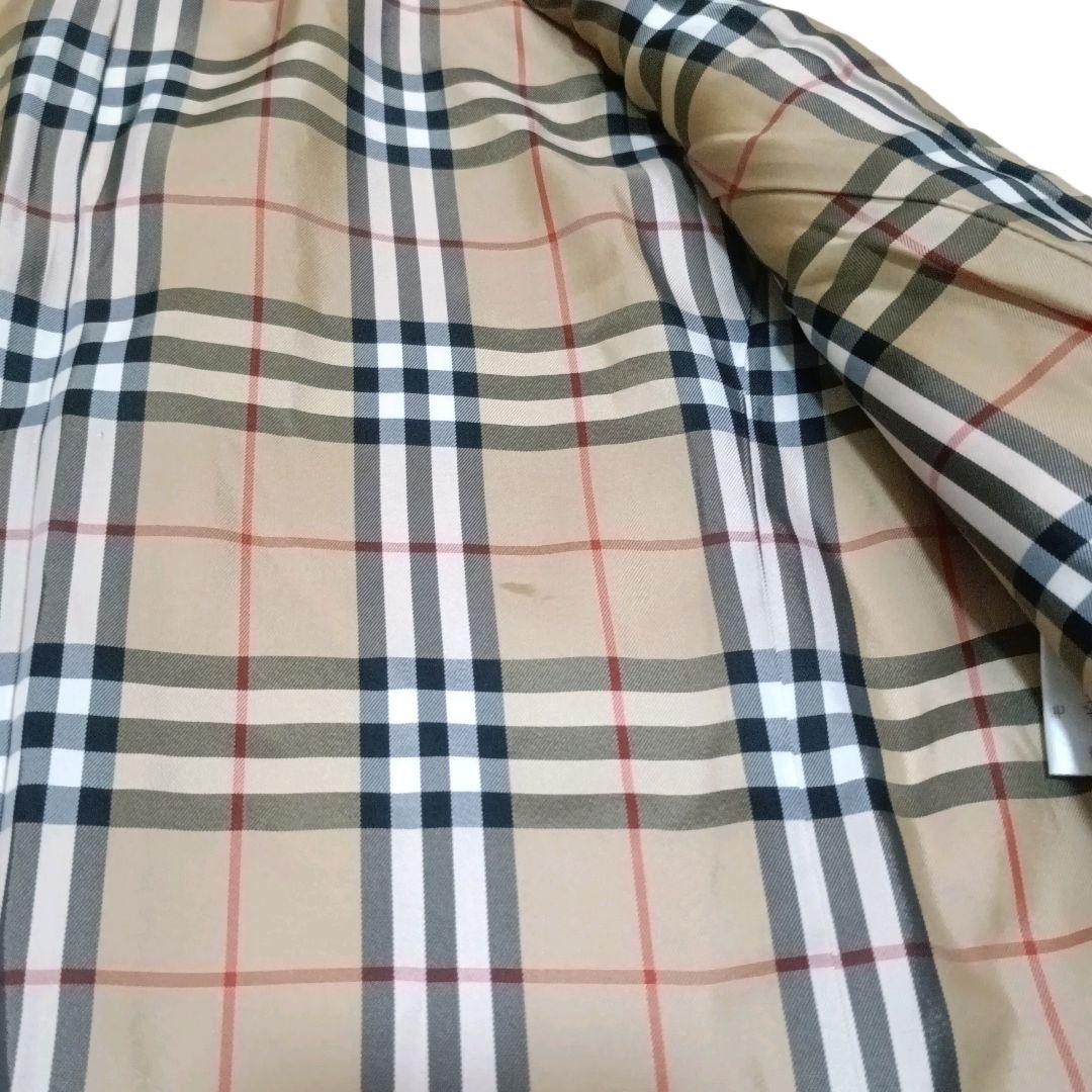 ✨BURBERRY BLUELABEL ノバチェック アンゴラ混 ロングコート