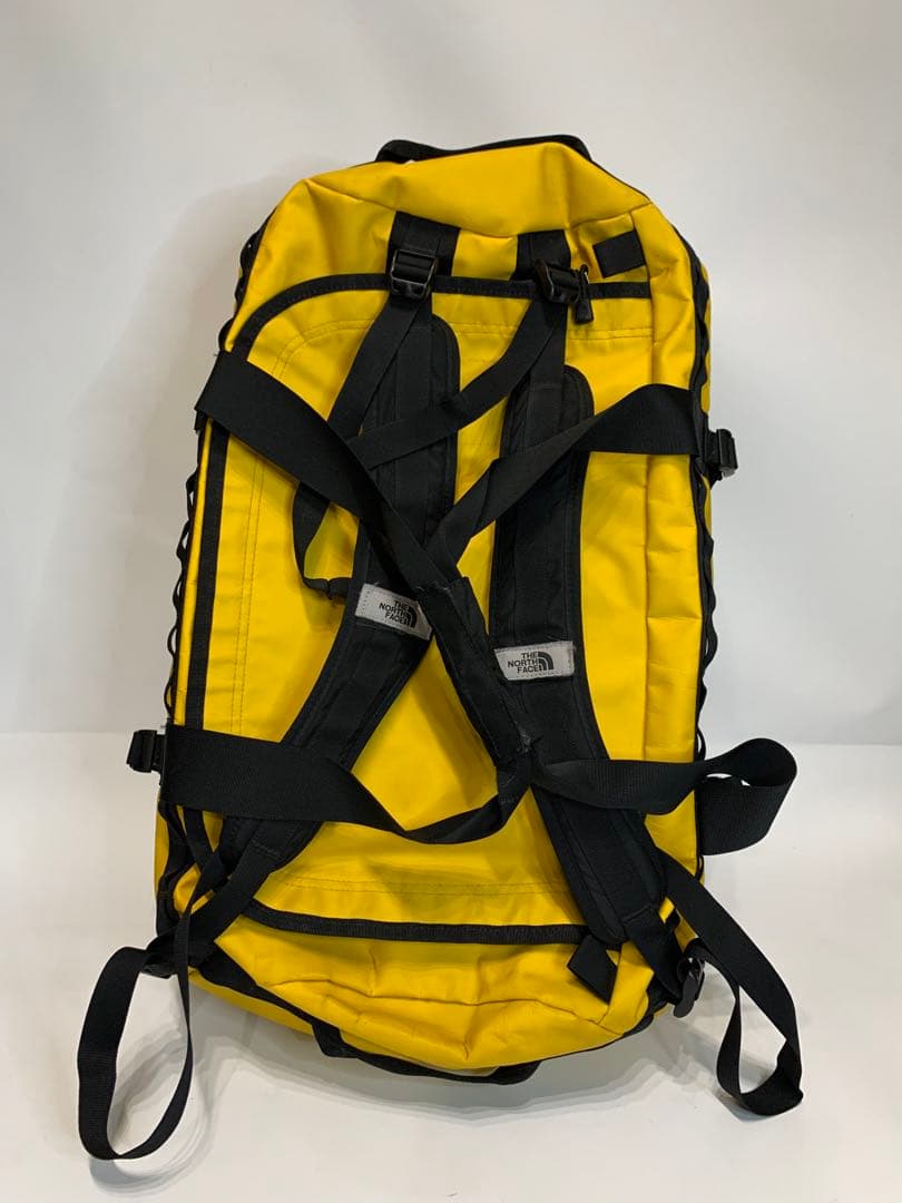 THE NORTH FACE ノースフェイス ボストンバッグ50l　黄✕黒　Ｌ