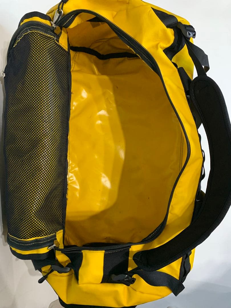 THE NORTH FACE ノースフェイス ボストンバッグ50l　黄✕黒　Ｌ