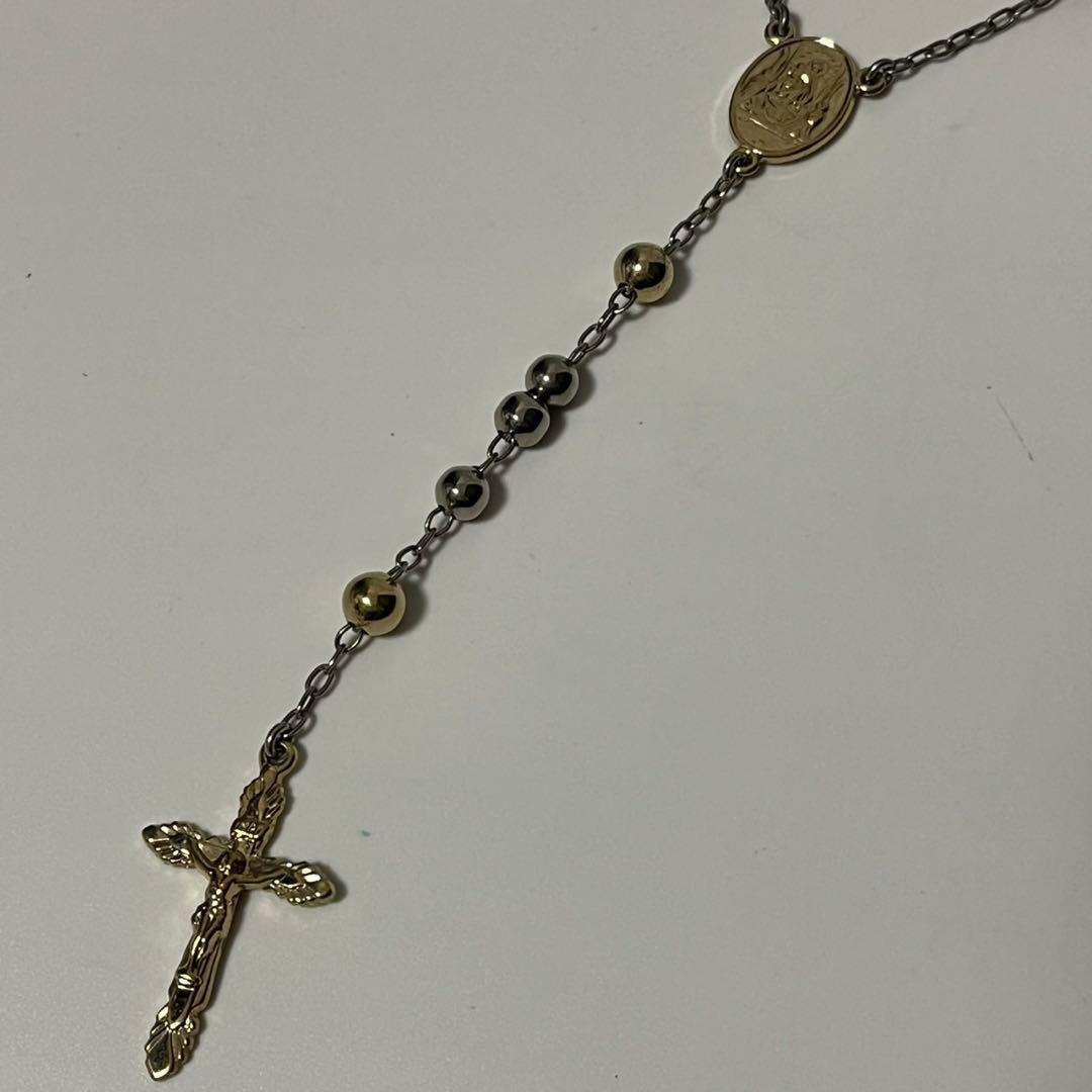 ✨極美品✨️ Dolce & Gabbana ロザリオ　シルバー　　ネックレス