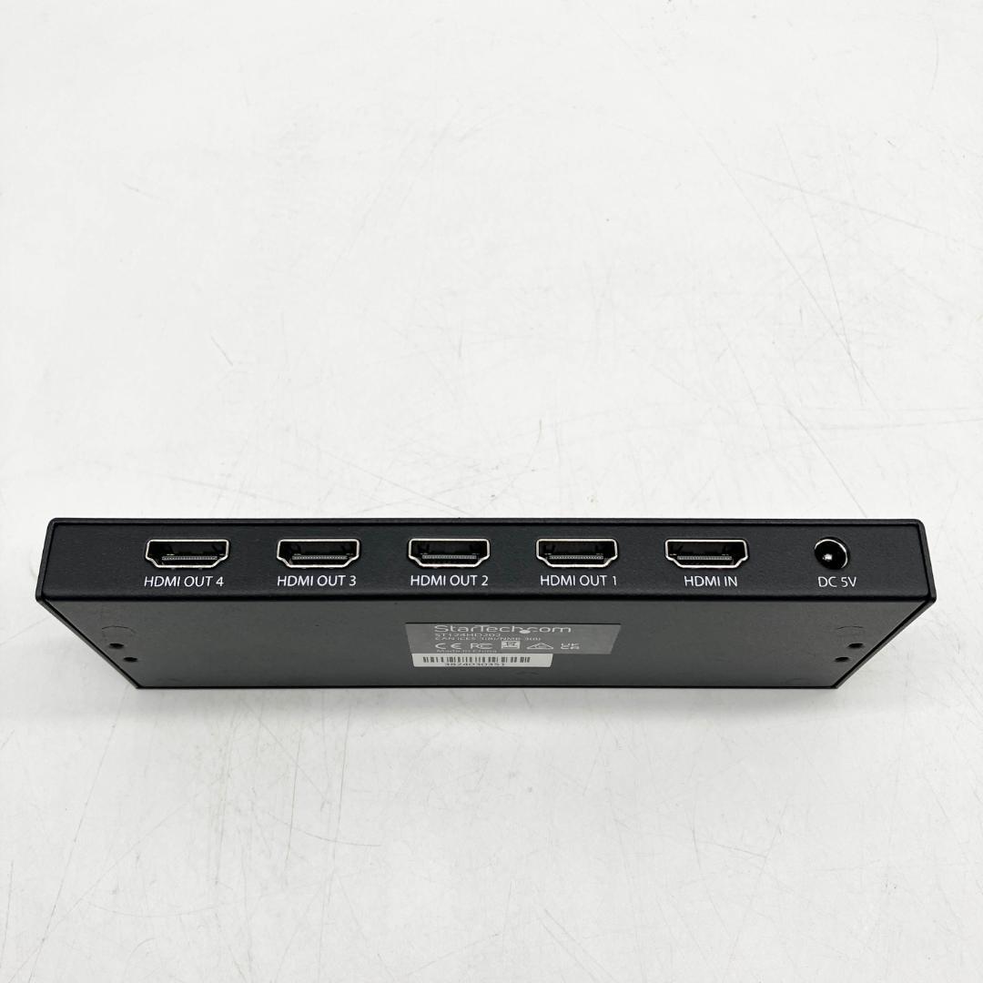 0204-02　StarTech.com 4ポートHDMI分配器 4K