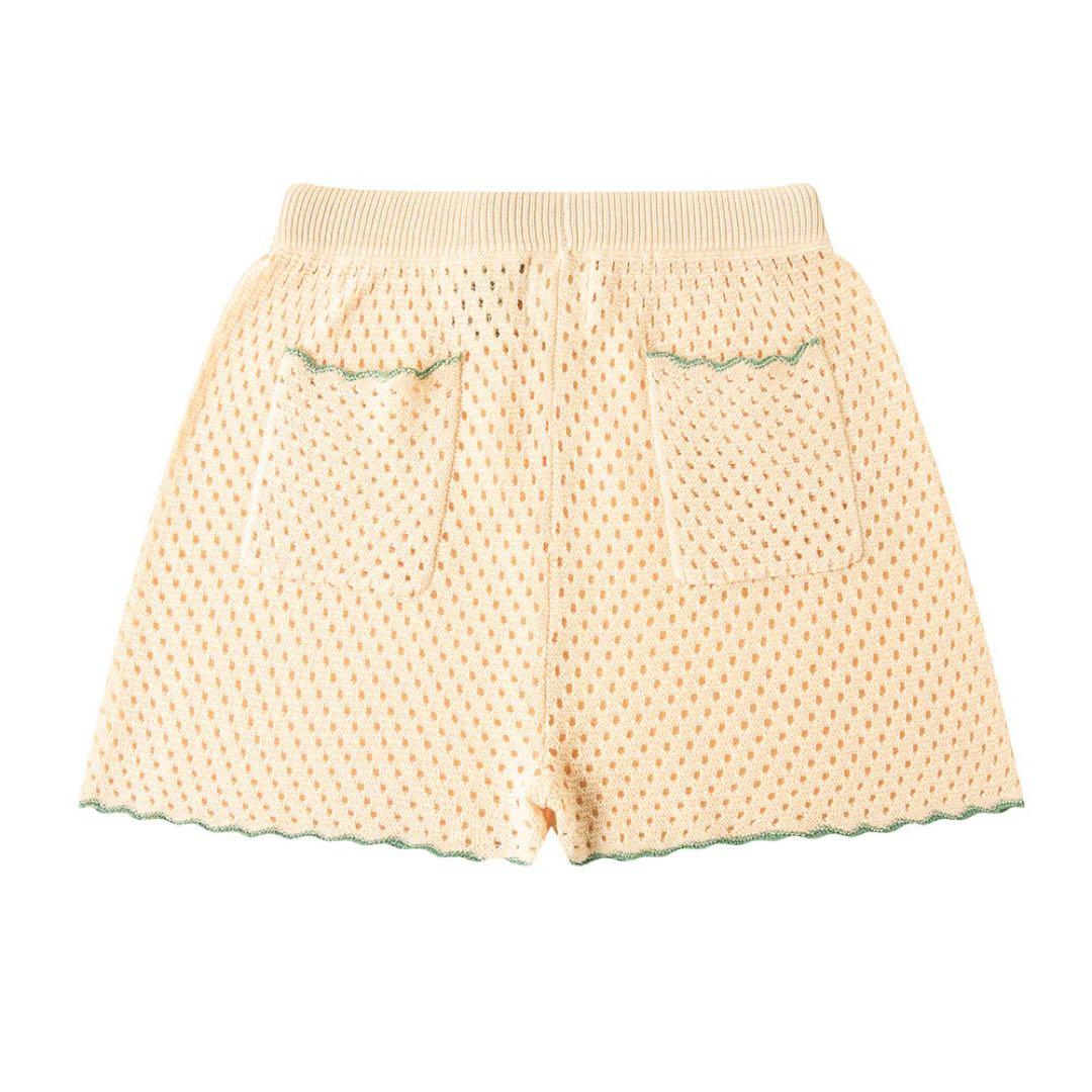 美品 knit planet メッシュセットアップ 4-5yサイズ
