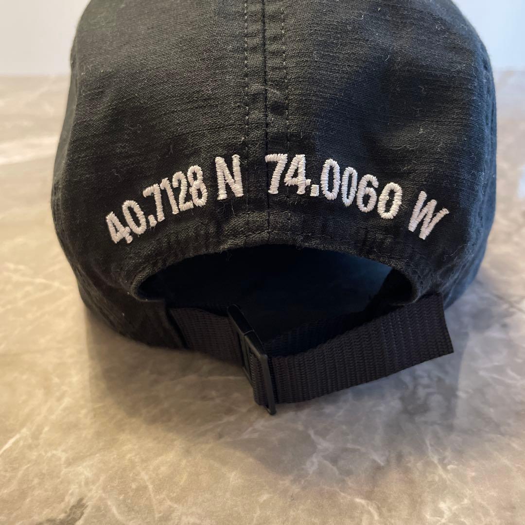 正規品　Supreme ブラック ワークキャップ