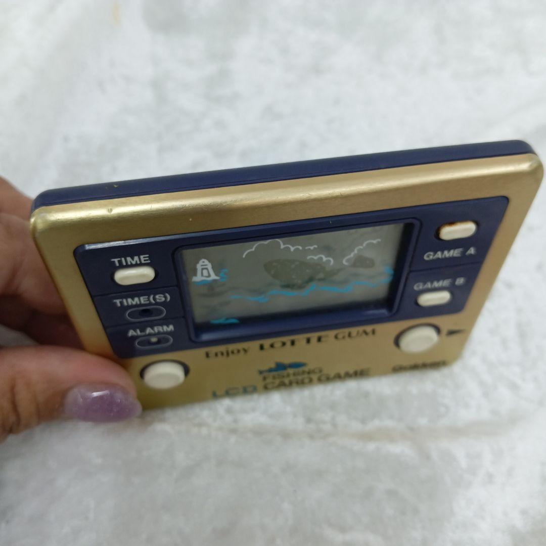 フィッシング　激レア　ロッテ景品　学研　ゲームウォッチ