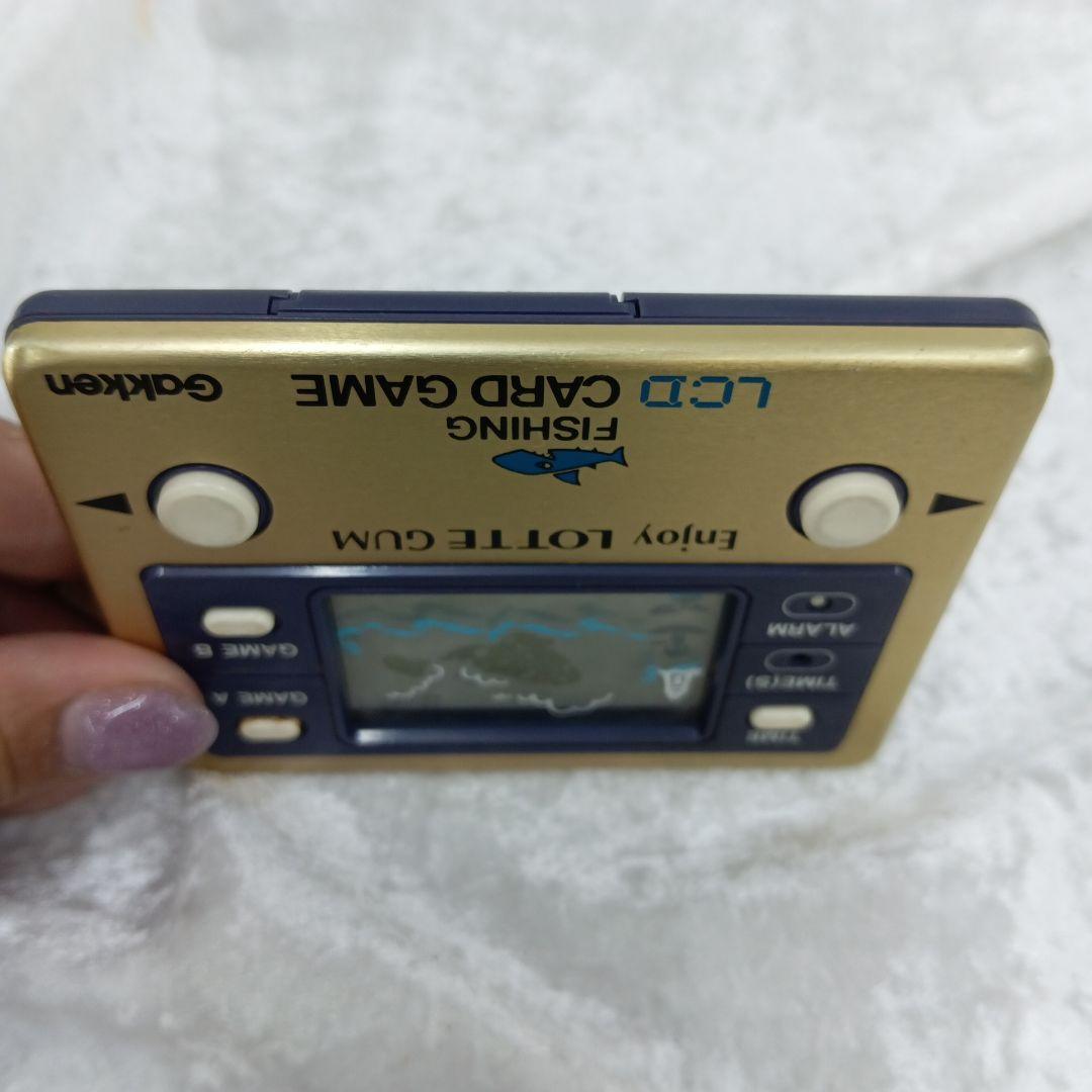 フィッシング　激レア　ロッテ景品　学研　ゲームウォッチ